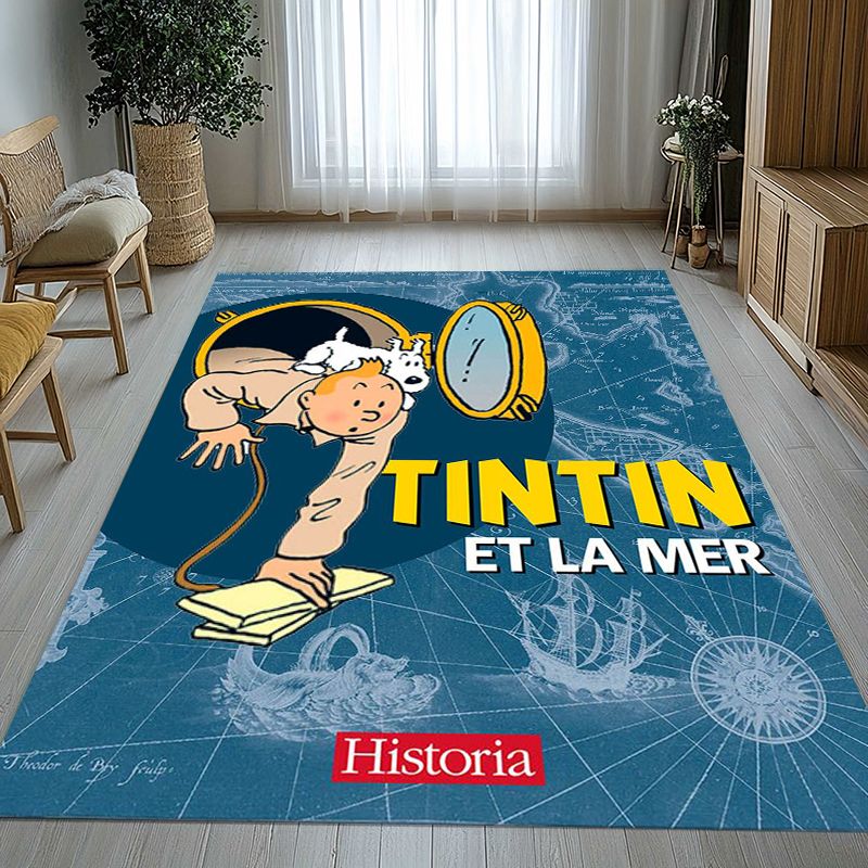 Outdoor Adventure For Kids - Retro Cartoon Adventures of Tintin Living