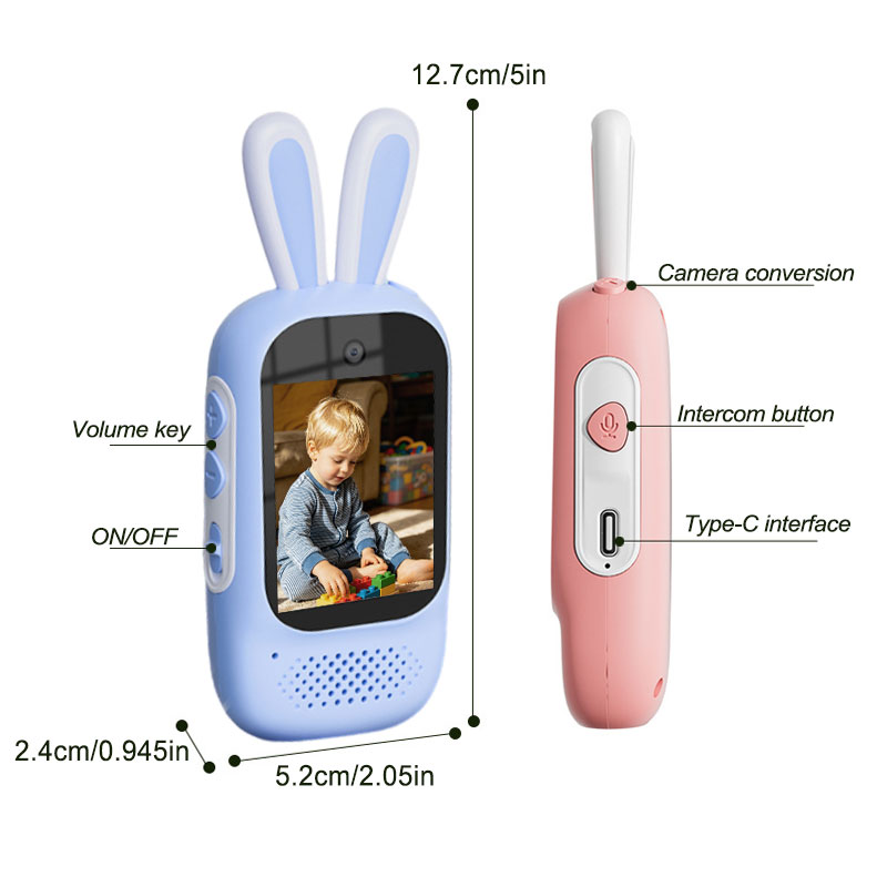 2Pcs Kids Video Walkie Talkie  - مراجعة Outdoor Adventure Videos وسعره