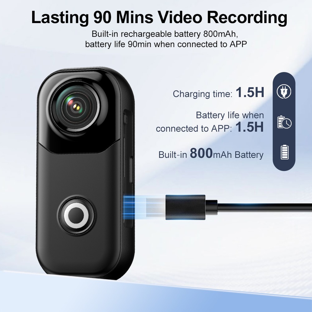 4K Thumb Action Camera Video R - مراجعة Outdoor Adventure Videos وسعره