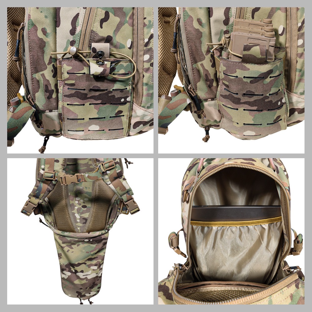 Nylon Large Capacity Waterproo - مراجعة Outdoor Adventure Videos وسعره