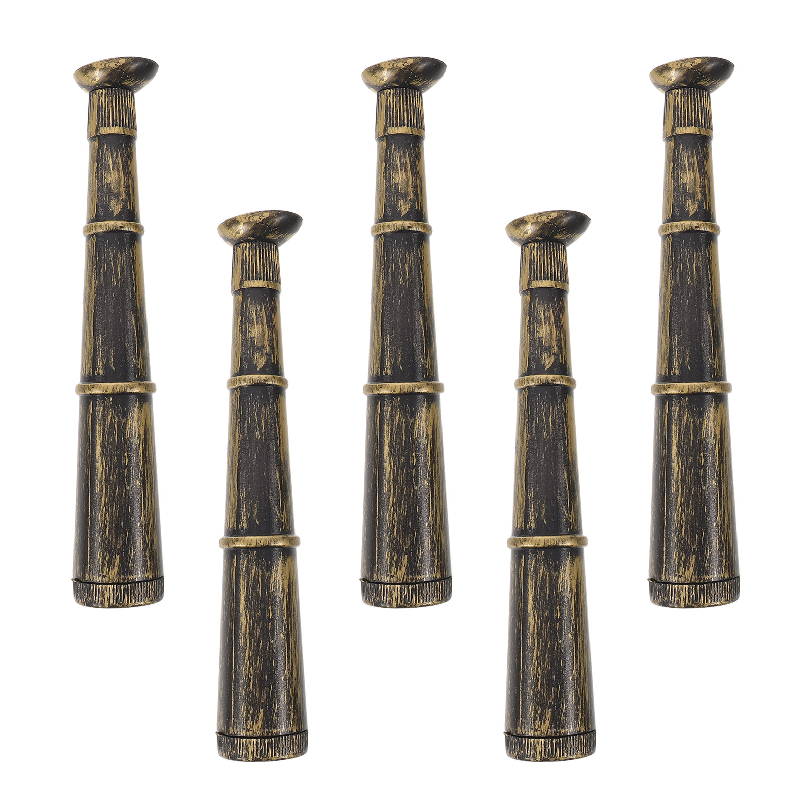5Pcs Pirate Monocular Spyglass - مراجعة Outdoor Adventure Birthday Party وسعره