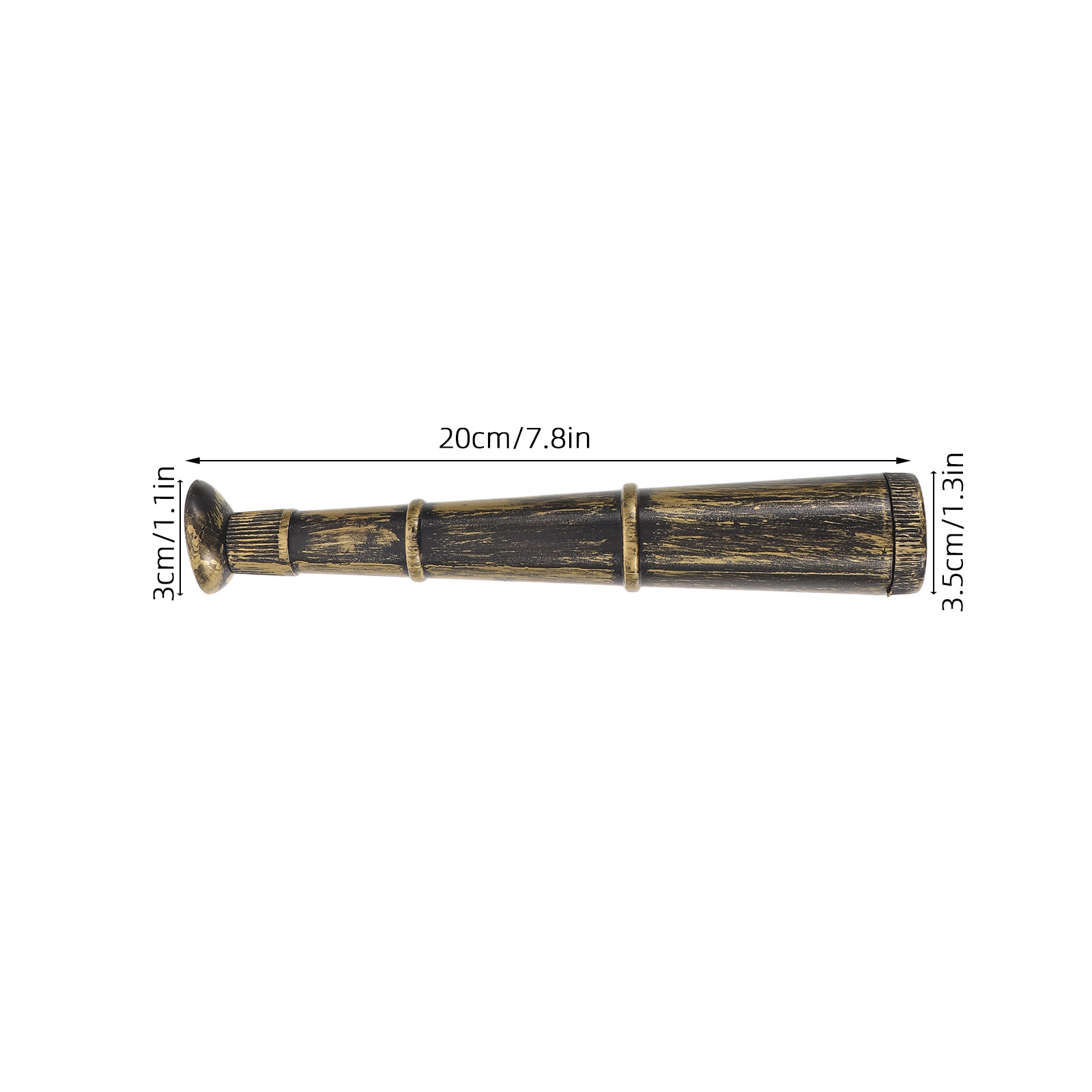 5Pcs Pirate Monocular Spyglass - مراجعة Outdoor Adventure Birthday Party وسعره