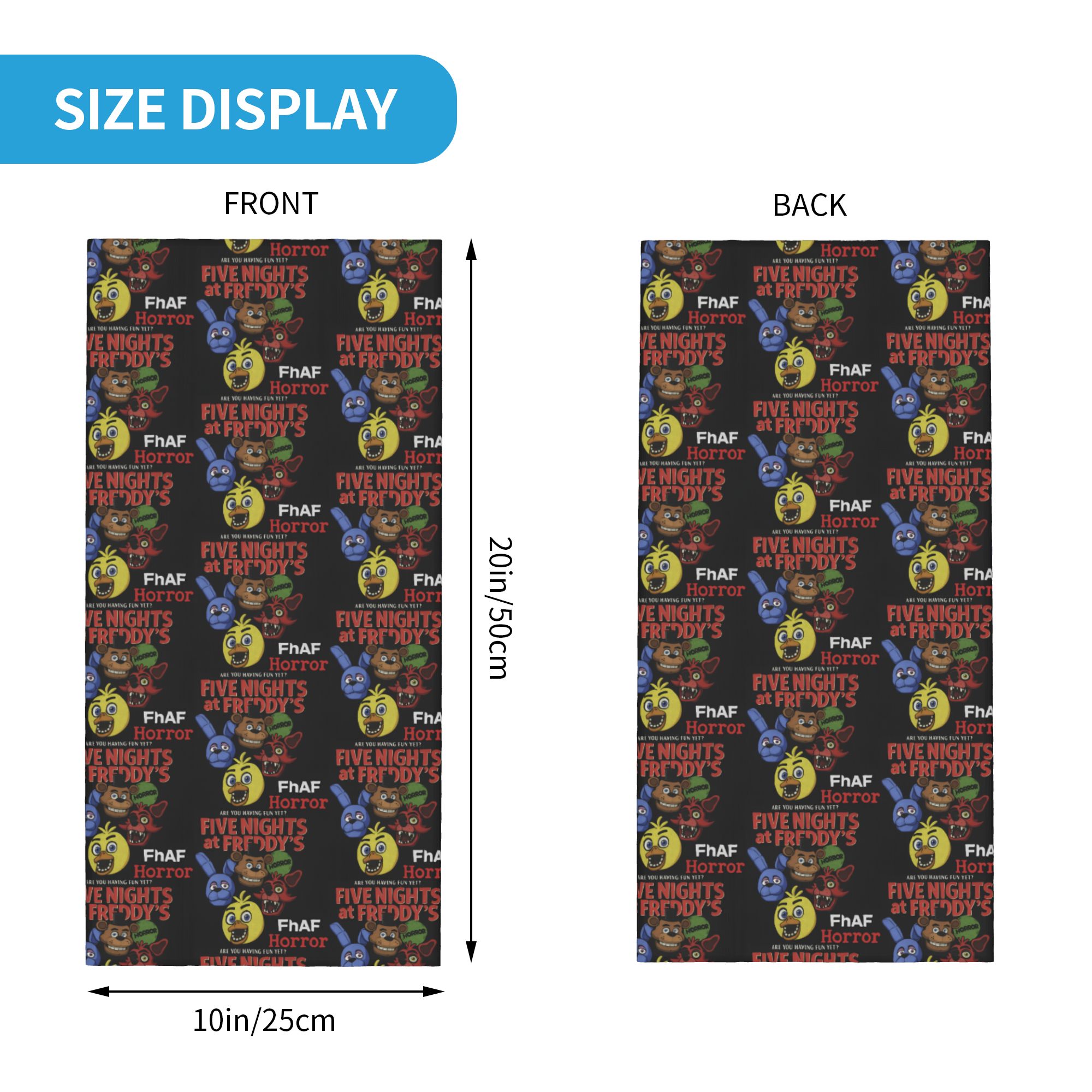 Custom FNAF At Freddys Bandana - مراجعة Outdoor Adventure At وسعره