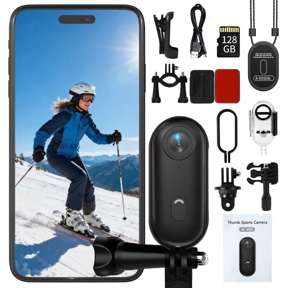 Compact Waterproof Mini Action - مراجعة Outdoor Adventure Videos وسعره