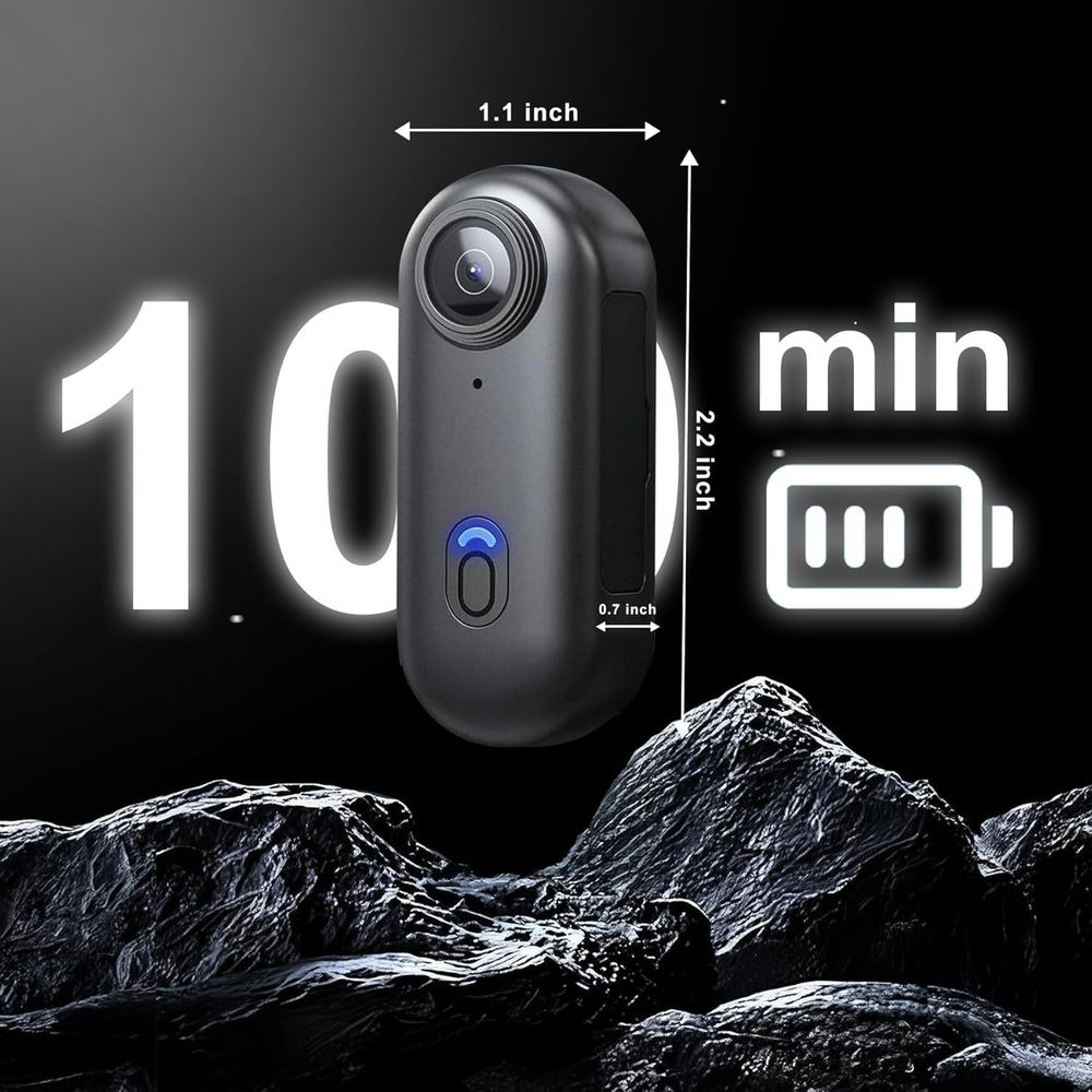 Compact Waterproof Mini Action - مراجعة Outdoor Adventure Videos وسعره