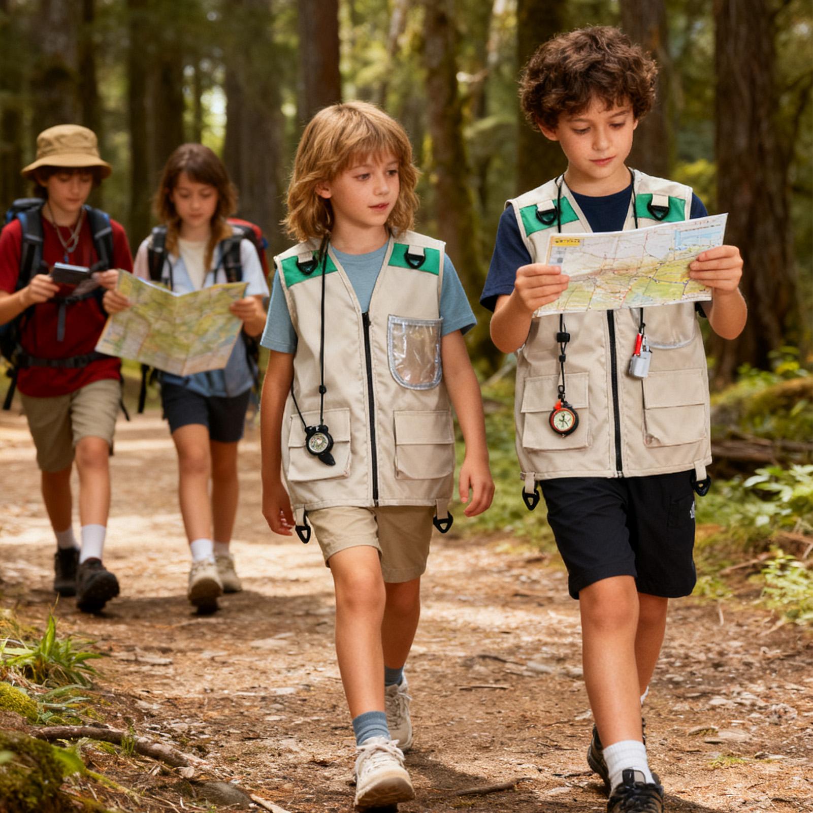 Kids Explorer Vest Costume Saf - مراجعة Outdoor Adventure For Kids وسعره