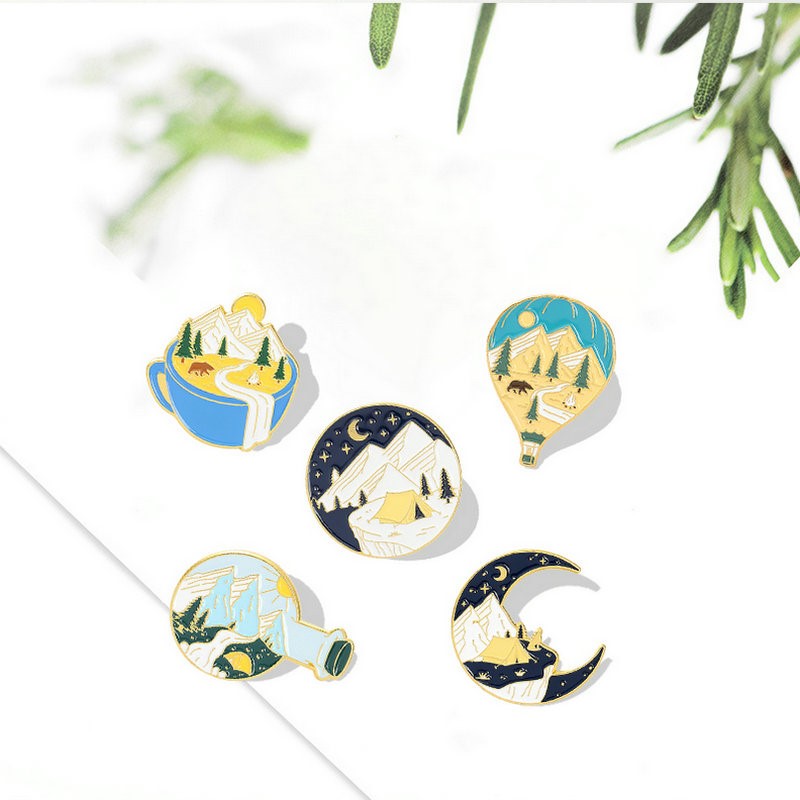 Camping Adventure Enamel Pins  - مراجعة Outdoor Adventure For Kids وسعره