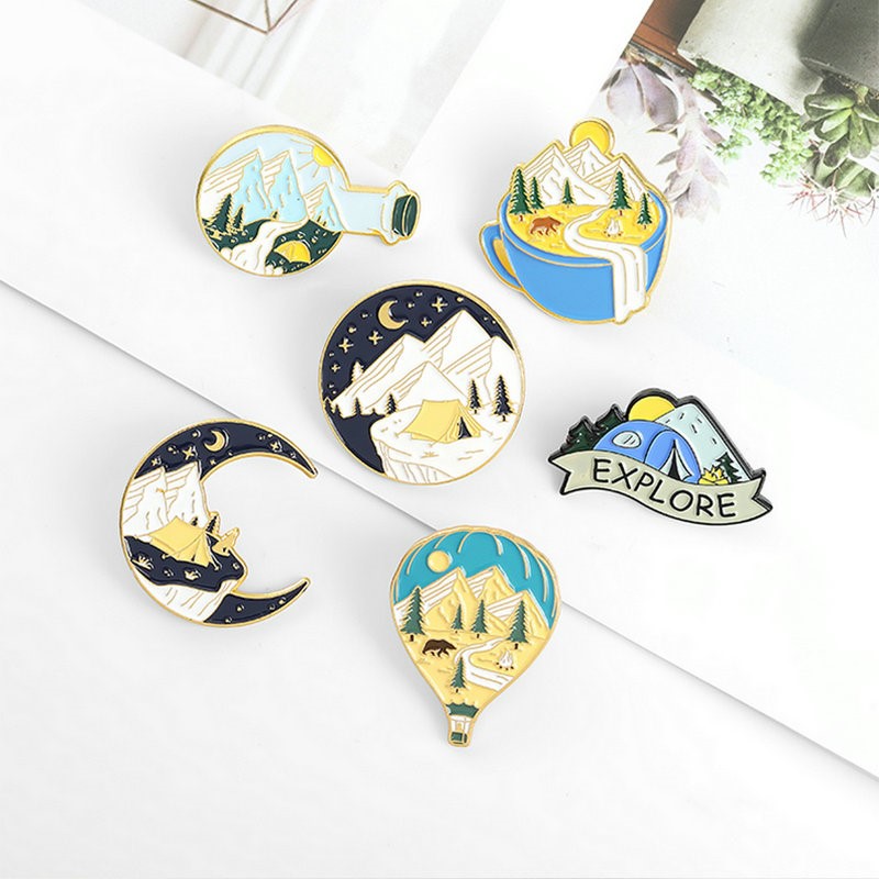 Camping Adventure Enamel Pins  - مراجعة Outdoor Adventure For Kids وسعره