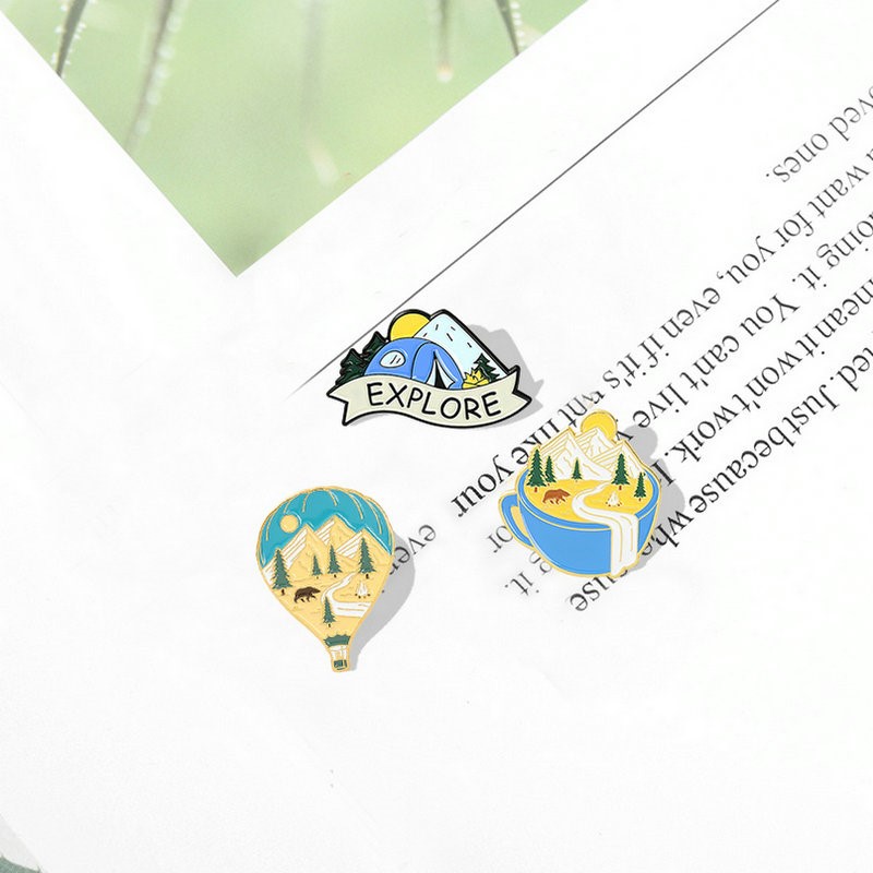 Camping Adventure Enamel Pins  - مراجعة Outdoor Adventure For Kids وسعره