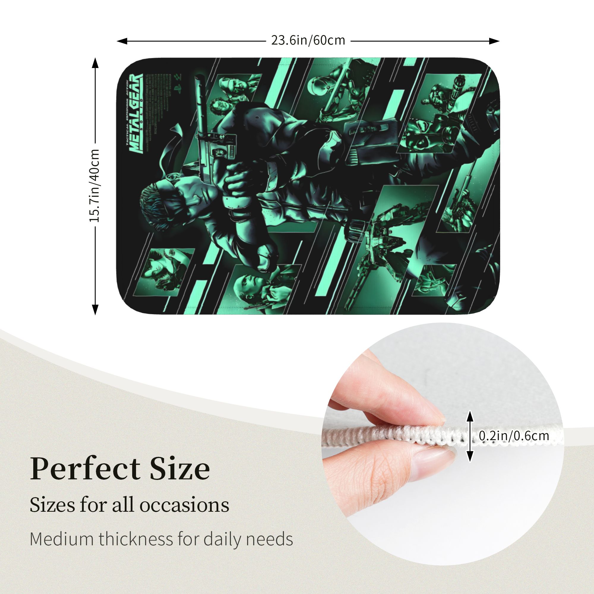 Personalized Metal Gear Soli G - مراجعة Outdoor Adventure Videos وسعره