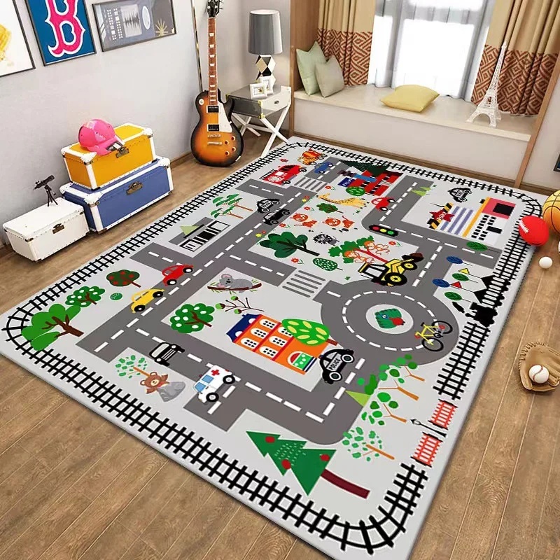 Colorful Kids City Map Play Ma - مراجعة Outdoor Adventure For Kids وسعره