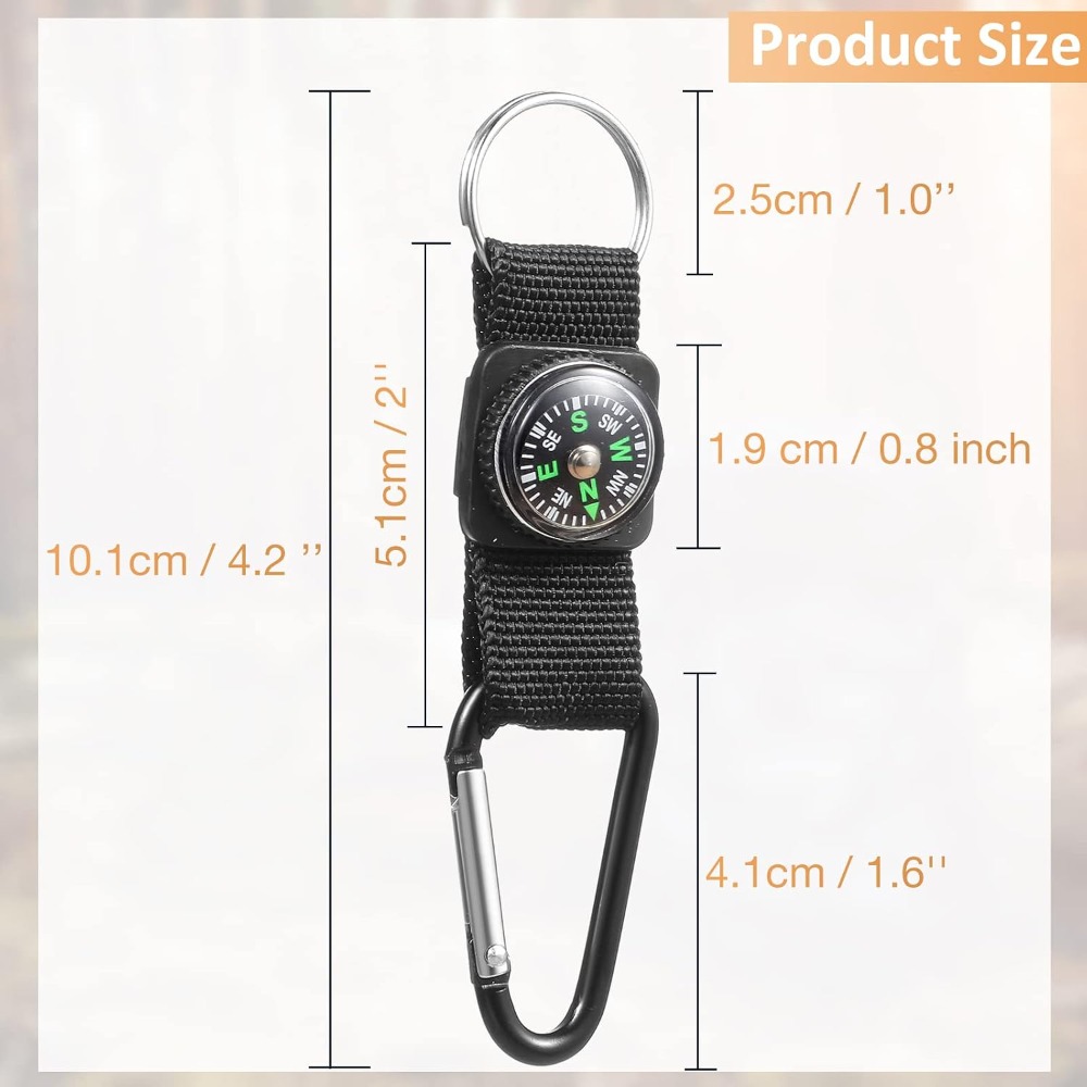 2-20 Compass for Kids Bulk Bel - مراجعة Outdoor Adventure Birthday Party وسعره