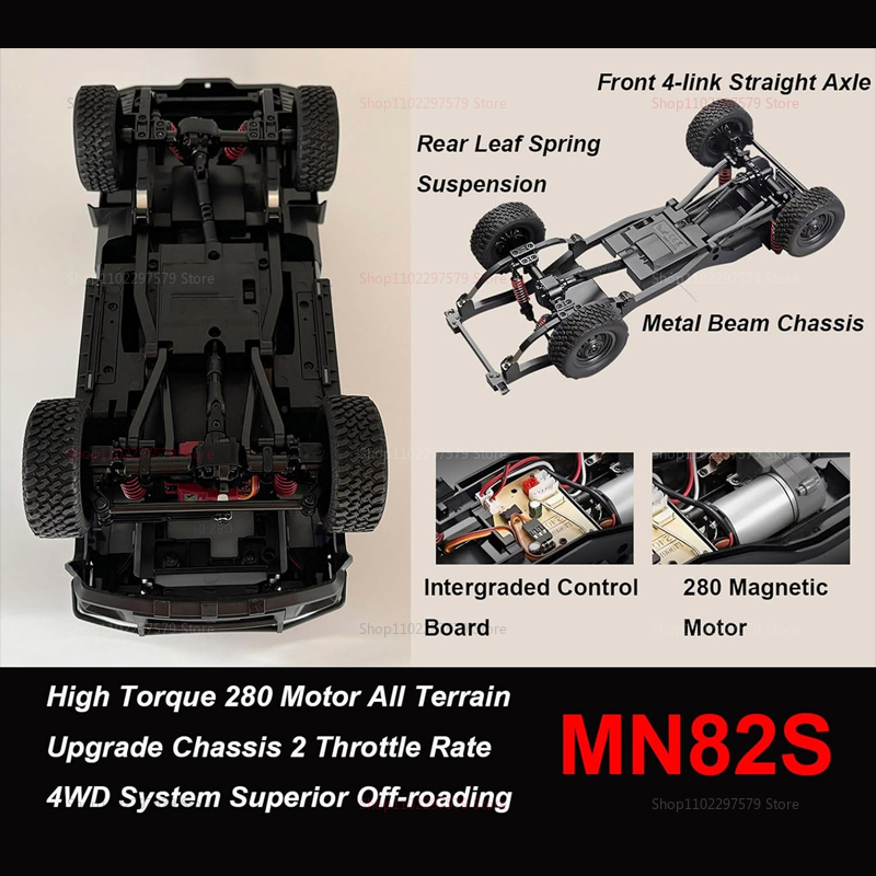 RC Crawler MN82S 1/12 Full Sca - مراجعة Outdoor Adventure For Kids وسعره