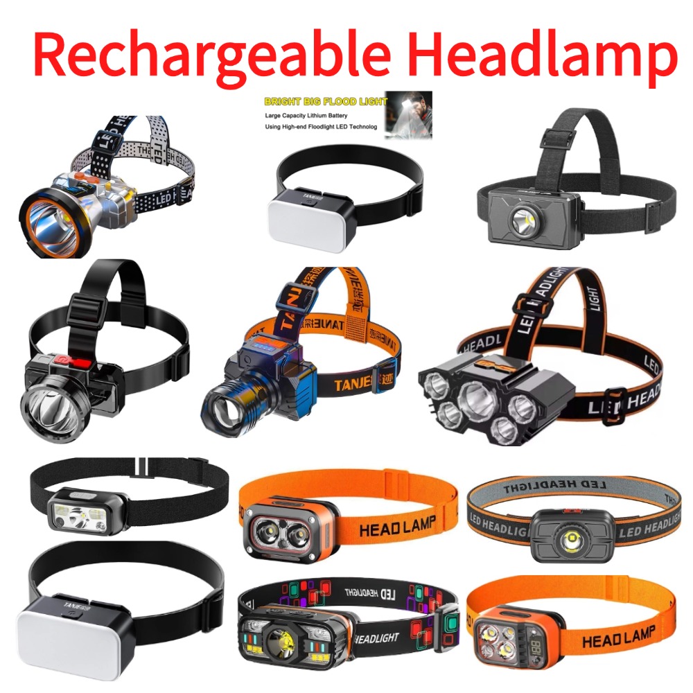 Rechargeable Headlamp with 32  - مراجعة Outdoor Adventure At وسعره