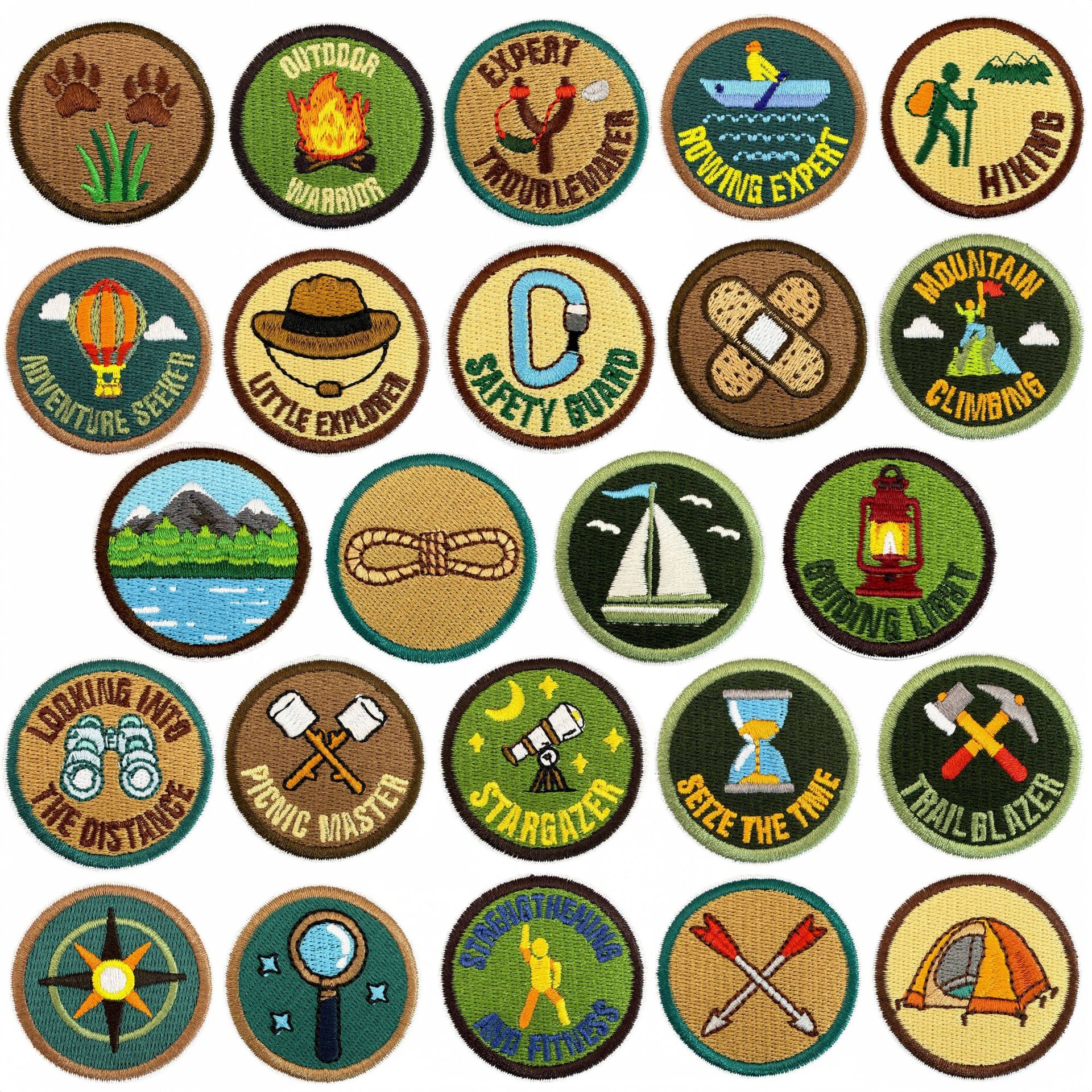 Cartoon Outdoor Adventure Embl - مراجعة Outdoor Adventure Clothing وسعره