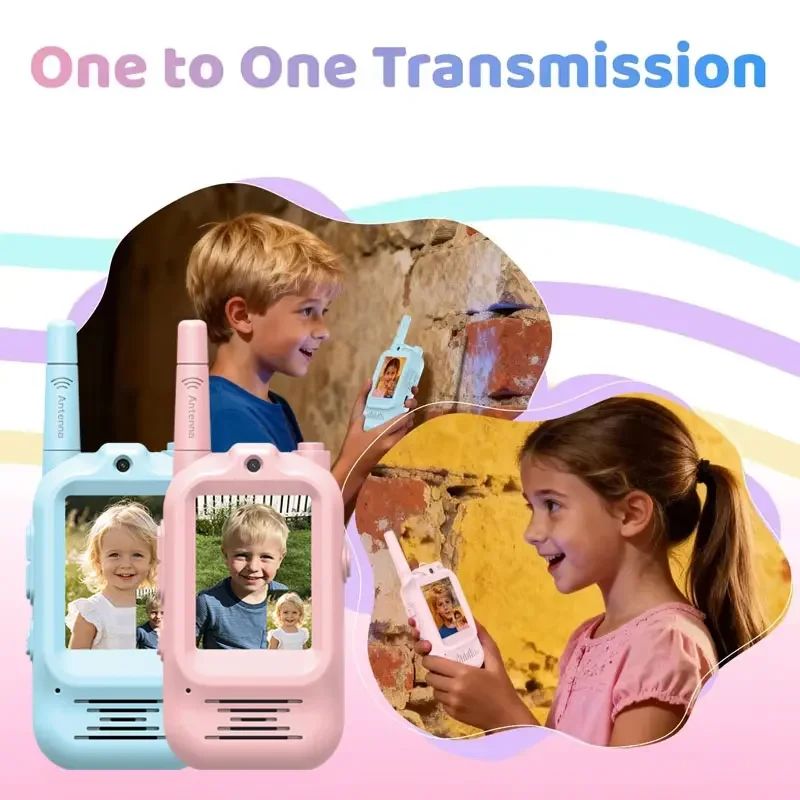 2pcs Kids Video Walkie Talkie  - مراجعة Outdoor Adventure Videos وسعره