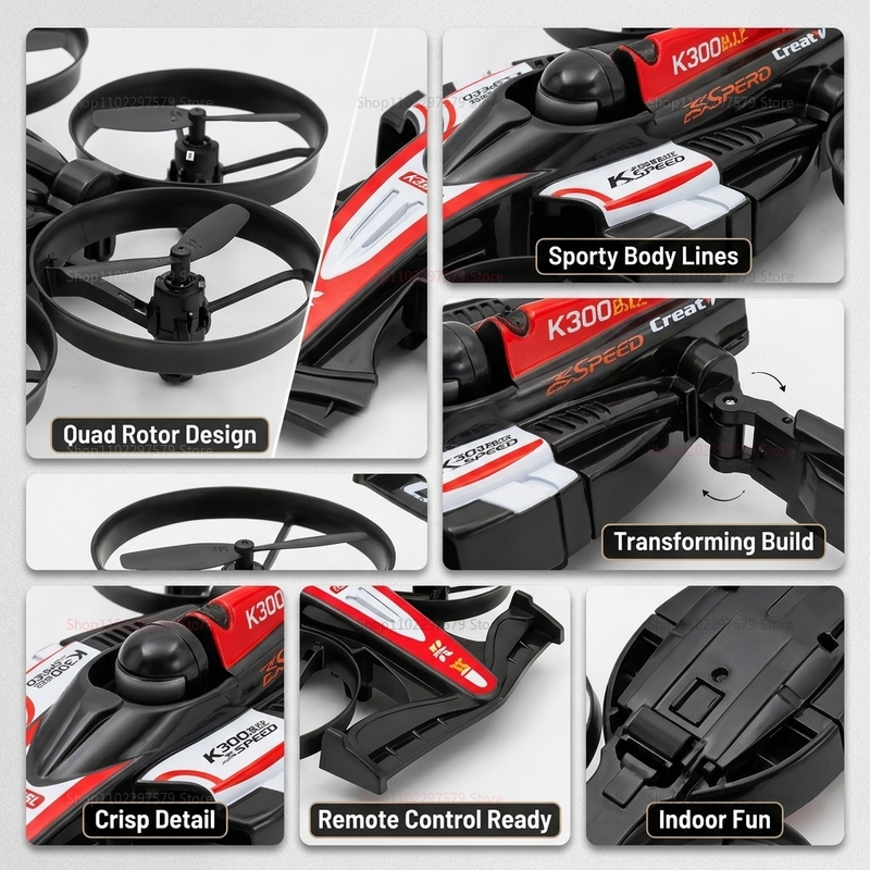 RC UAV Flying Drift Cars 2-in- - مراجعة Outdoor Adventure At وسعره