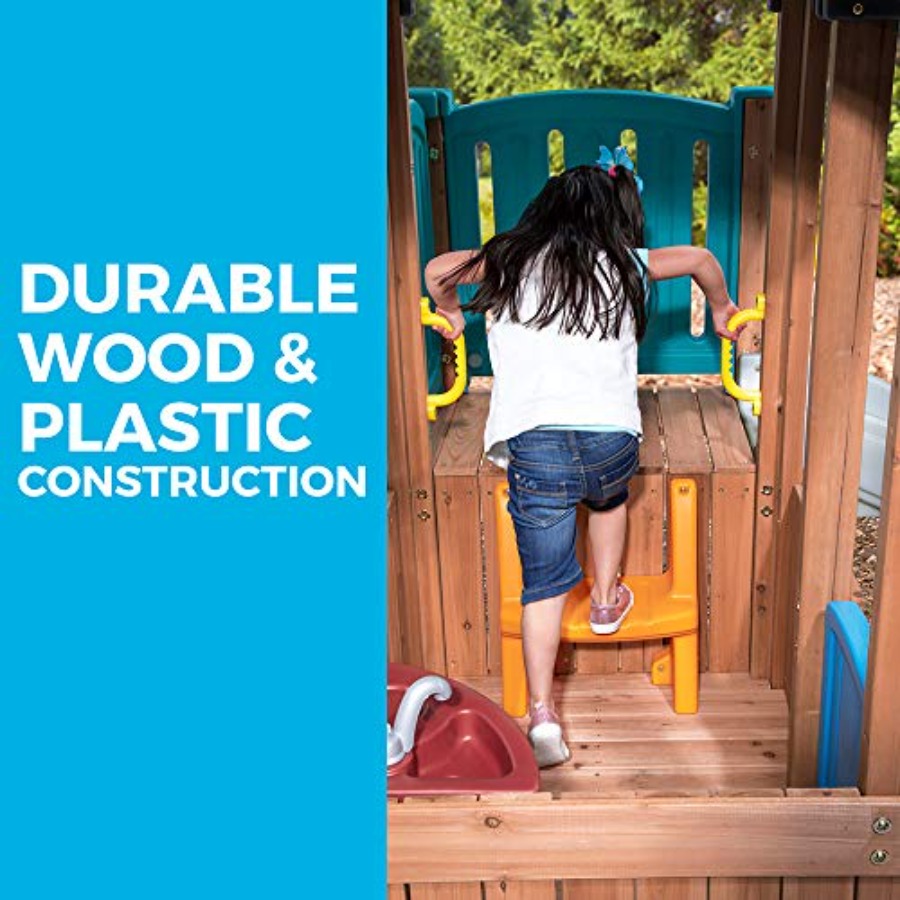 Woodland Adventure Playhouse & - مراجعة Outdoor Adventure For Kids وسعره