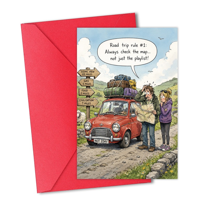 The Fun Road Adventure Greetin - مراجعة Outdoor Adventure Birthday Party وسعره