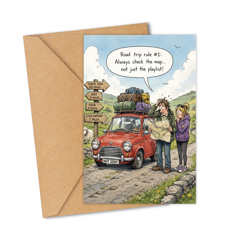 The Fun Road Adventure Greetin - مراجعة Outdoor Adventure Birthday Party وسعره