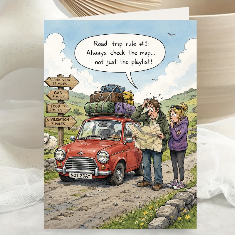 The Fun Road Adventure Greetin - مراجعة Outdoor Adventure Birthday Party وسعره