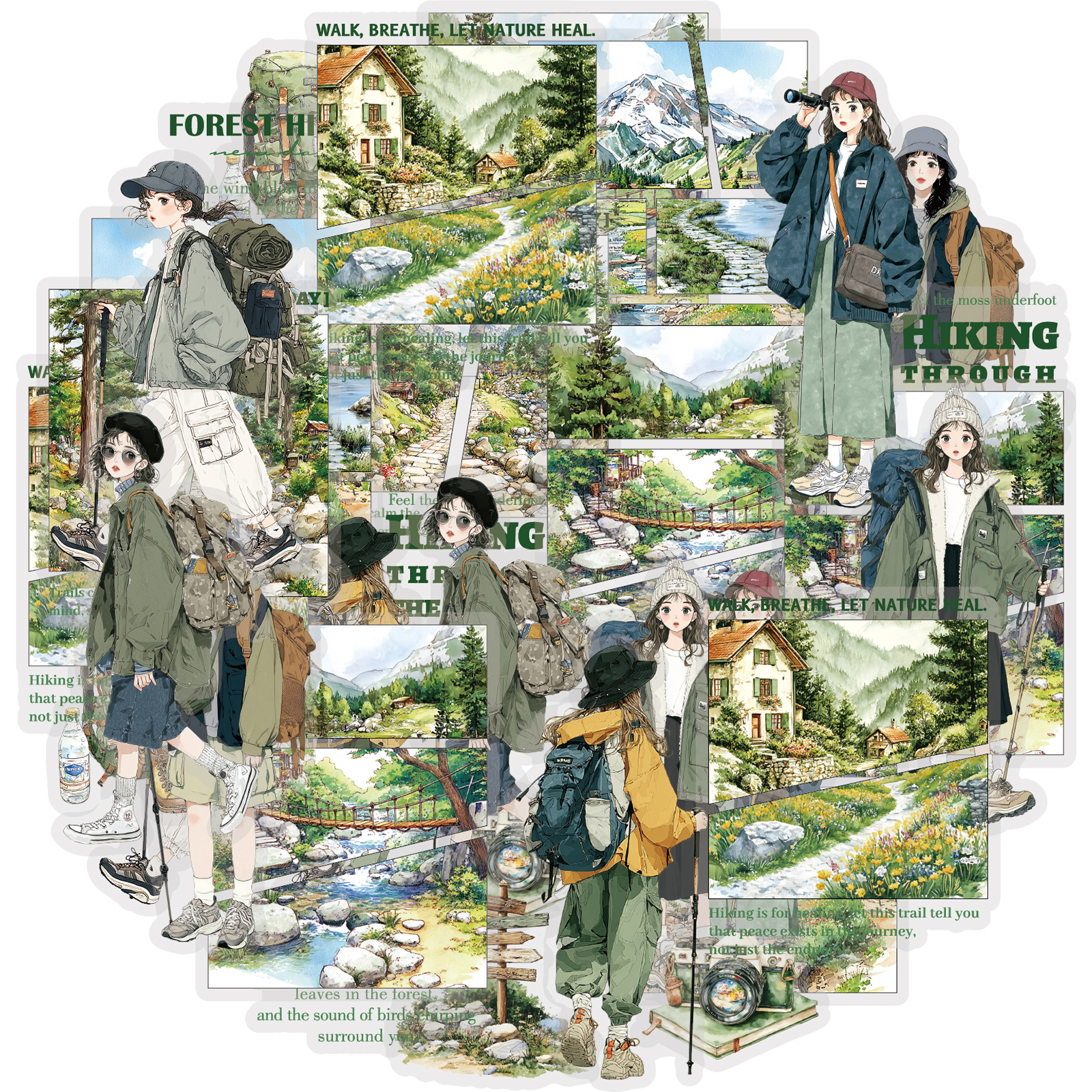 Etori Life Forest Hiking 30Pcs - مراجعة Outdoor Adventure Forest School وسعره