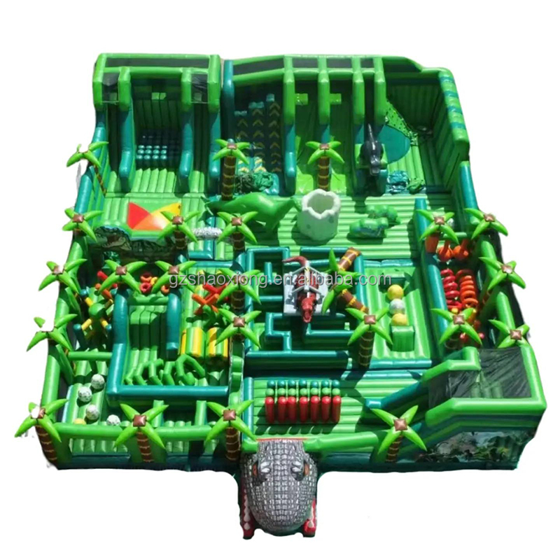 Adventure Inflatable Park Larg - مراجعة Outdoor Adventure For Kids وسعره