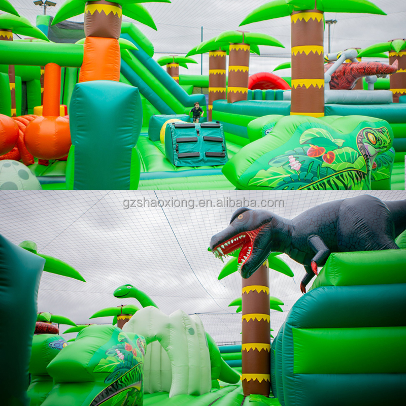 Adventure Inflatable Park Larg - مراجعة Outdoor Adventure For Kids وسعره