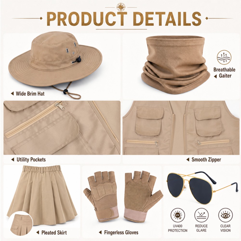 Outdoor Explorer Clothing Hat  - مراجعة Outdoor Adventure Clothing وسعره