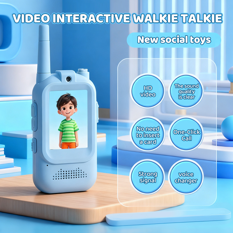 2pcs Kids Video Walkie Talkie  - مراجعة Outdoor Adventure Videos وسعره